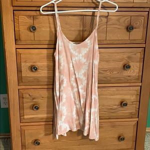 Don’t Ask Why Pink Tye Dye Dress